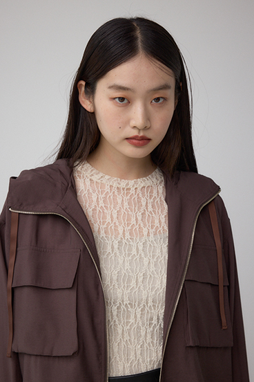 ビッグポケットフーディショートブルゾン｜WOMEN｜250IAB30-3171