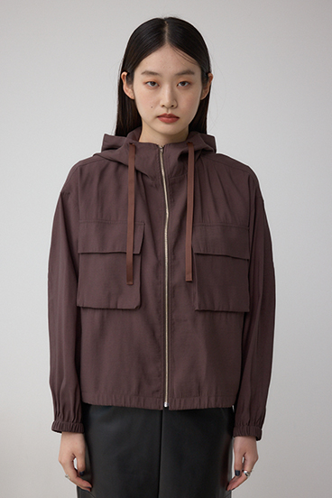 ビッグポケットフーディショートブルゾン 詳細画像