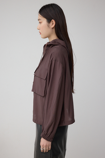 ビッグポケットフーディショートブルゾン 詳細画像