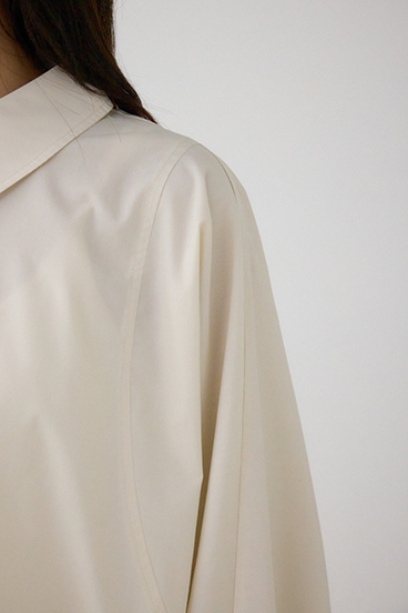 タックヘム長袖コクーンシャツ 詳細画像