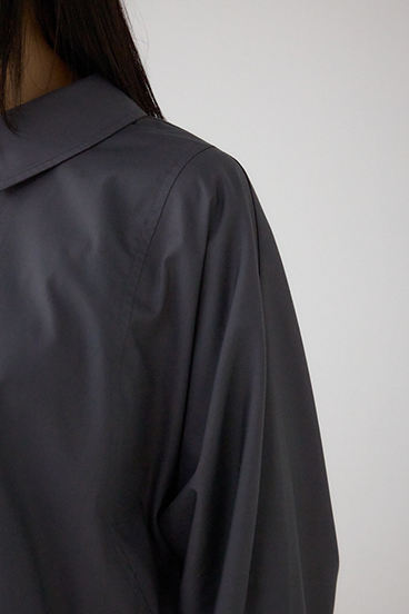 タックヘム長袖コクーンシャツ 詳細画像