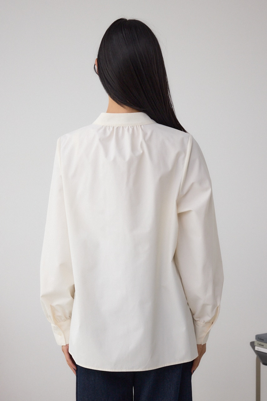 ボウタイリボンブラウス 詳細画像