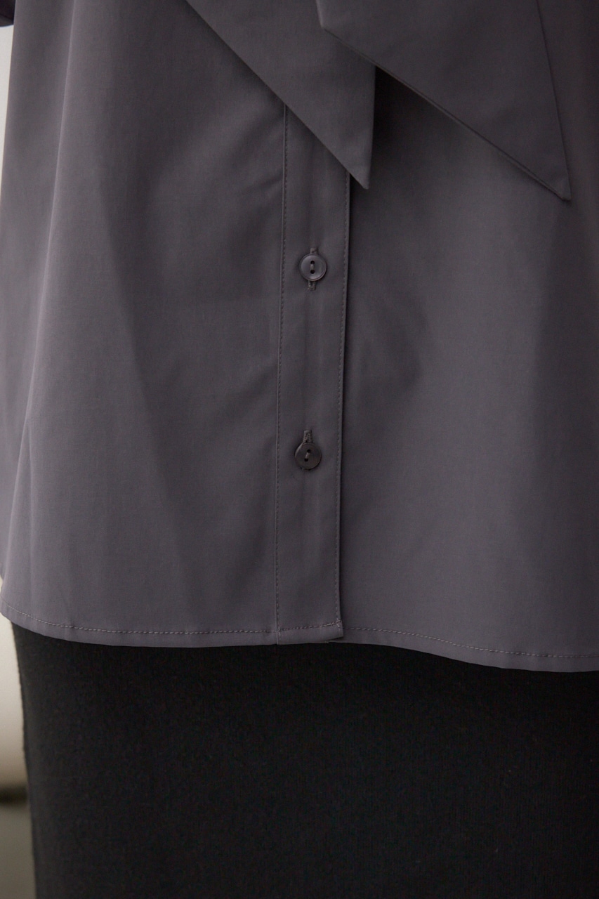 ボウタイリボンブラウス 詳細画像