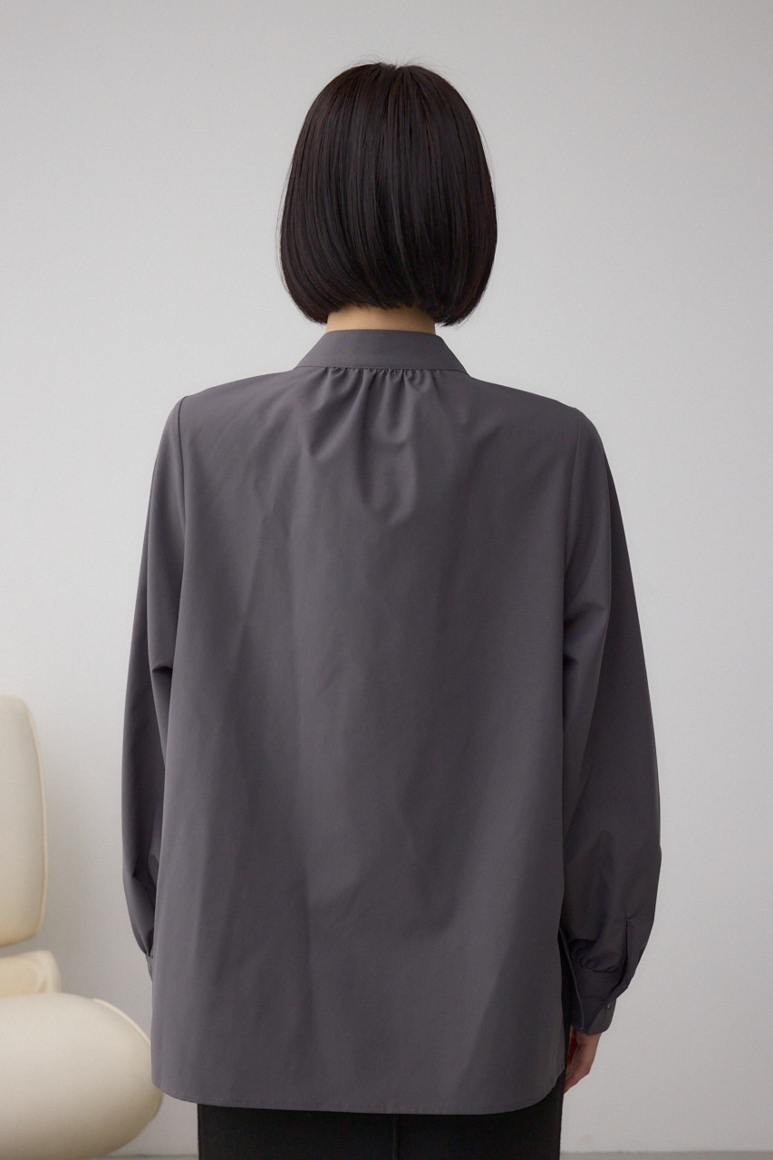 ボウタイリボンブラウス 詳細画像