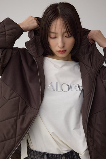 【新品】モニーレ　MONILE パーカー　フレア　ドルマン　ドッキング 新品】モニーレ MONILE パーカー フレア ドルマン ドッキング