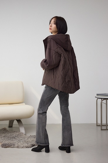 ダンボールドッキングジップパーカー 詳細画像