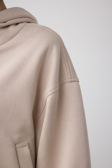 フェイクスエードフーディブルゾン 詳細画像