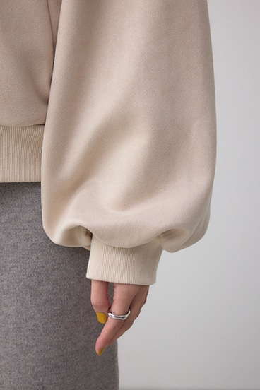 フェイクスエードフーディブルゾン 詳細画像