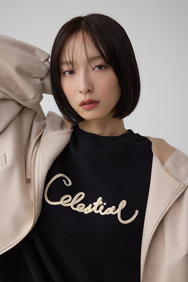 フェイクスエードフーディブルゾン