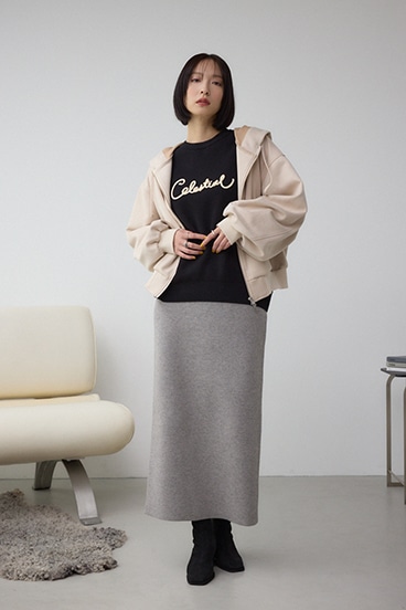 フェイクスエードフーディブルゾン 詳細画像