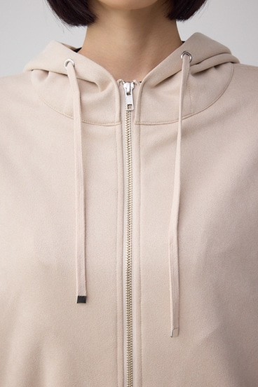 フェイクスエードフーディブルゾン 詳細画像