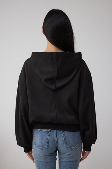 フェイクスエードフーディブルゾン 詳細画像