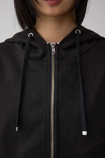 フェイクスエードフーディブルゾン 詳細画像