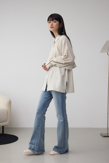 ビスチェレイヤードシャツ 詳細画像