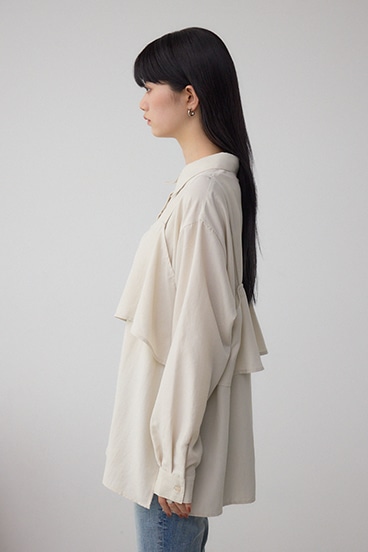 ビスチェレイヤードシャツ 詳細画像