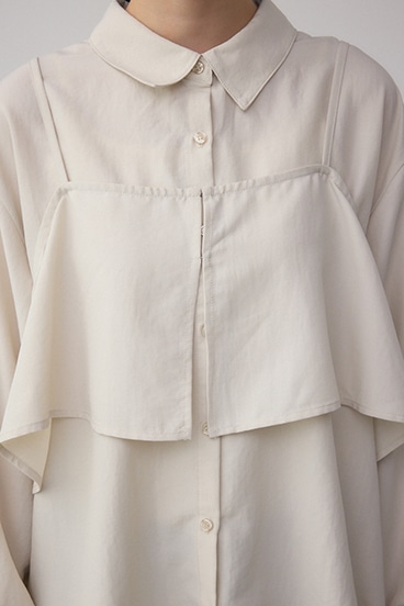 ビスチェレイヤードシャツ 詳細画像