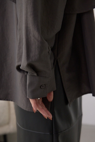 ビスチェレイヤードシャツ 詳細画像