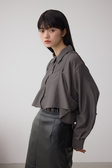 ビスチェレイヤードシャツ 詳細画像