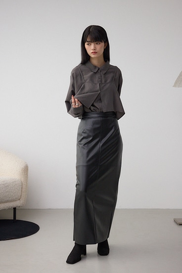 ビスチェレイヤードシャツ 詳細画像