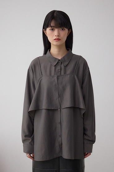 ビスチェレイヤードシャツ 詳細画像