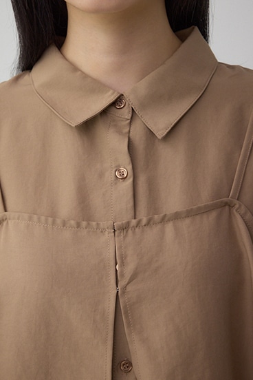 ビスチェレイヤードシャツ 詳細画像