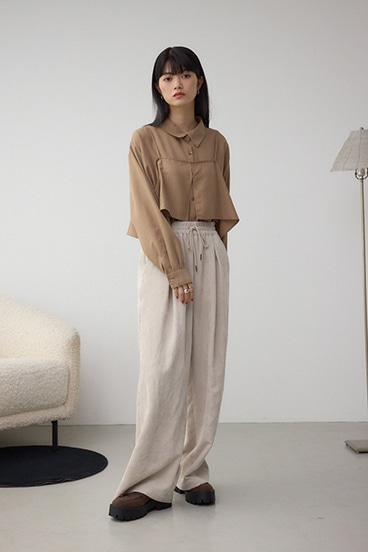 ビスチェレイヤードシャツ 詳細画像