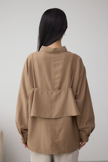 ビスチェレイヤードシャツ 詳細画像