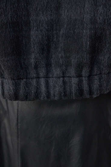 【着丈バリエ】シャギースタンドコート 詳細画像