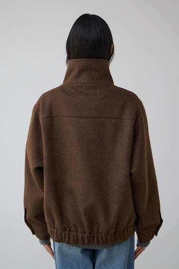 【着丈バリエ】シャギースタンドコート 詳細画像