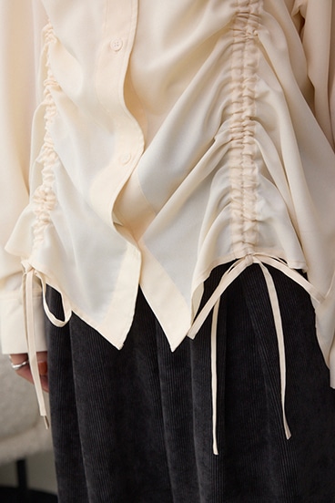 ドロストシャツ 詳細画像