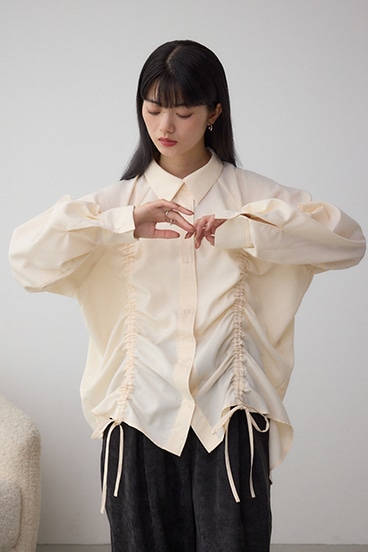 ドロストシャツ 詳細画像