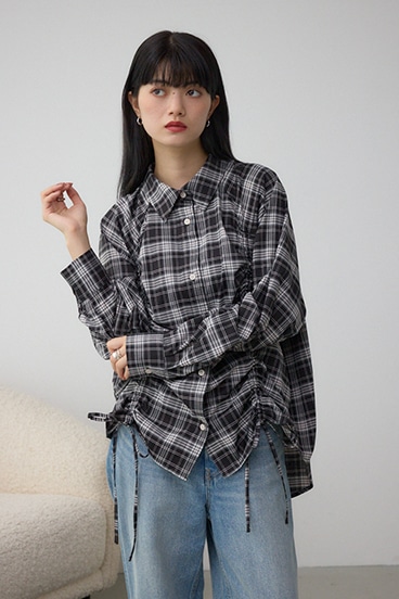 ドロストシャツ 詳細画像