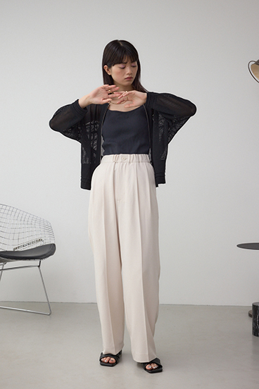 C/T冷感 2タックイージースラックス 詳細画像