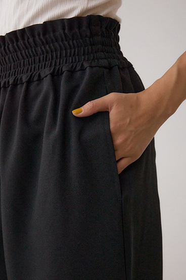 ワイドベルトツイルイージーパンツ 詳細画像