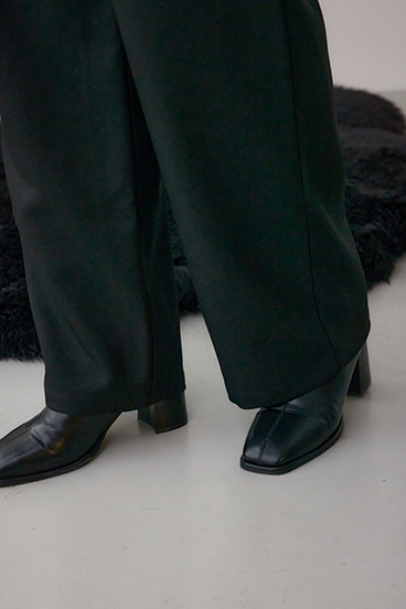 ワイドベルトツイルイージーパンツ 詳細画像