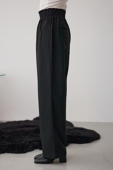 ワイドベルトツイルイージーパンツ 詳細画像