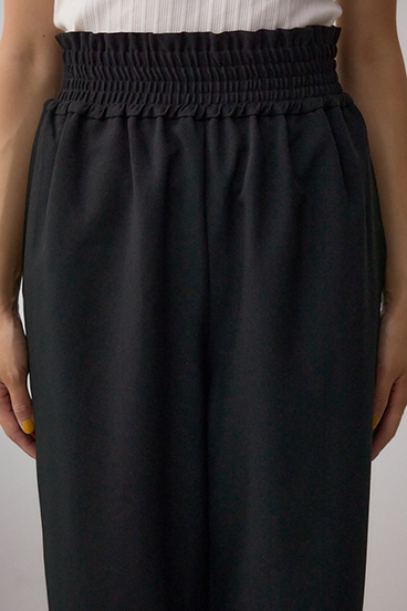 ワイドベルトツイルイージーパンツ 詳細画像