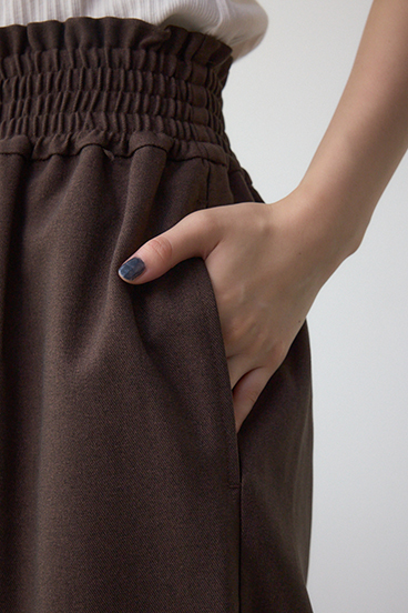 ワイドベルトツイルイージーパンツ 詳細画像