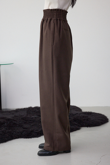 ワイドベルトツイルイージーパンツ 詳細画像