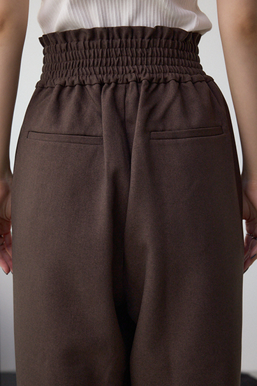ワイドベルトツイルイージーパンツ 詳細画像