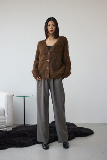 ワイドベルトツイルイージーパンツ 詳細画像