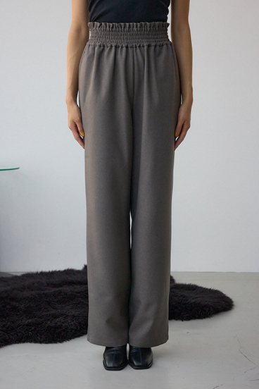 ワイドベルトツイルイージーパンツ 詳細画像