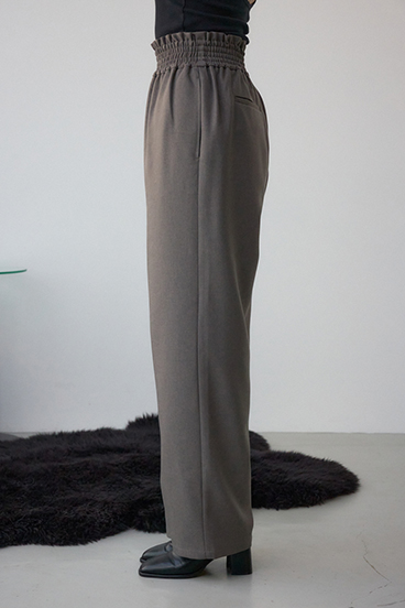 ワイドベルトツイルイージーパンツ 詳細画像