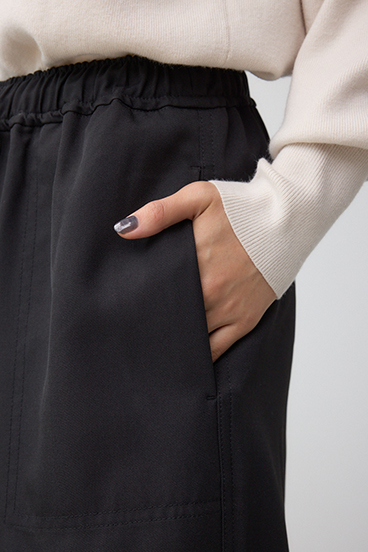 パッチポケットウエストイージーパンツ 詳細画像