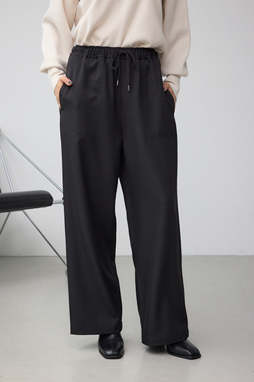 パッチポケットウエストイージーパンツ 詳細画像