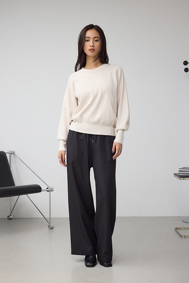 パッチポケットウエストイージーパンツ 詳細画像