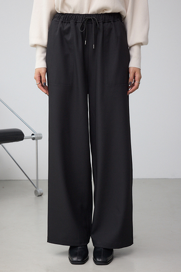 パッチポケットウエストイージーパンツ 詳細画像