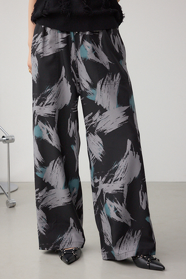 パッチポケットウエストイージーパンツ