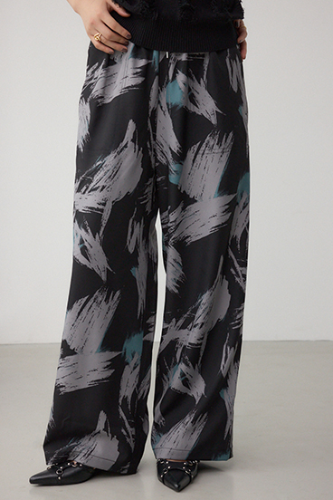 パッチポケットウエストイージーパンツ