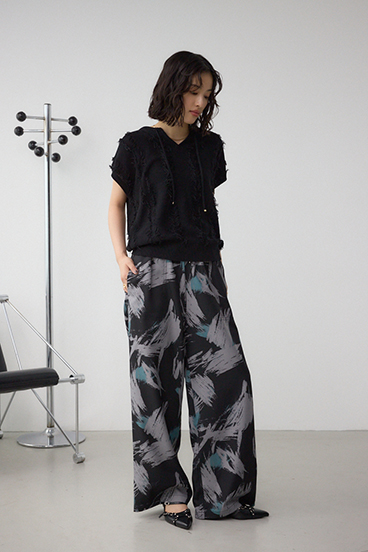 パッチポケットウエストイージーパンツ 詳細画像